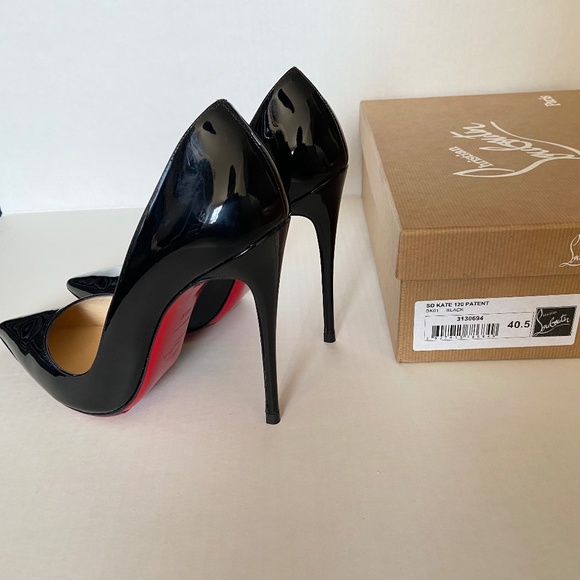 COPY - Louboutin So Kate 120 Black Patent Leather… - Picture 1 of 6